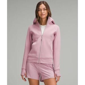 Lululemon Rose Blush Full Zip Scuba Hoodie